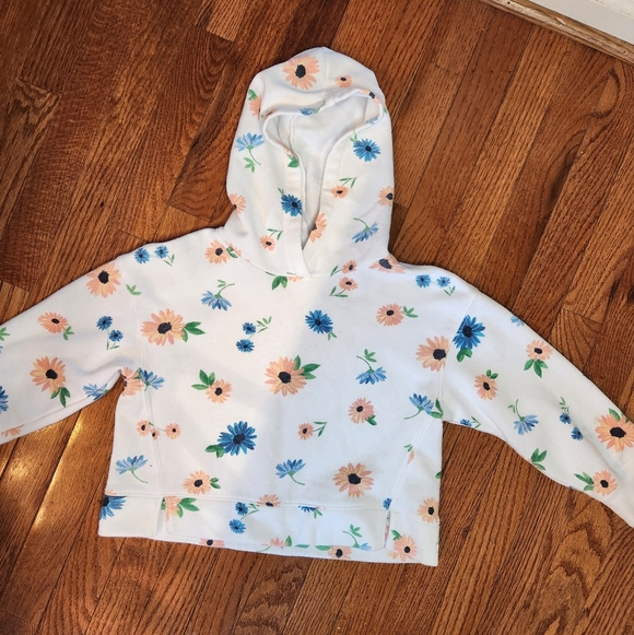 Old Navy girls Flower Hoodie - Picture 1 of 3